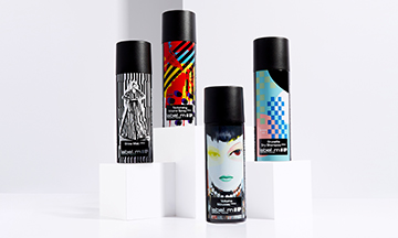 label.m professional haircare collaborates with four designers 